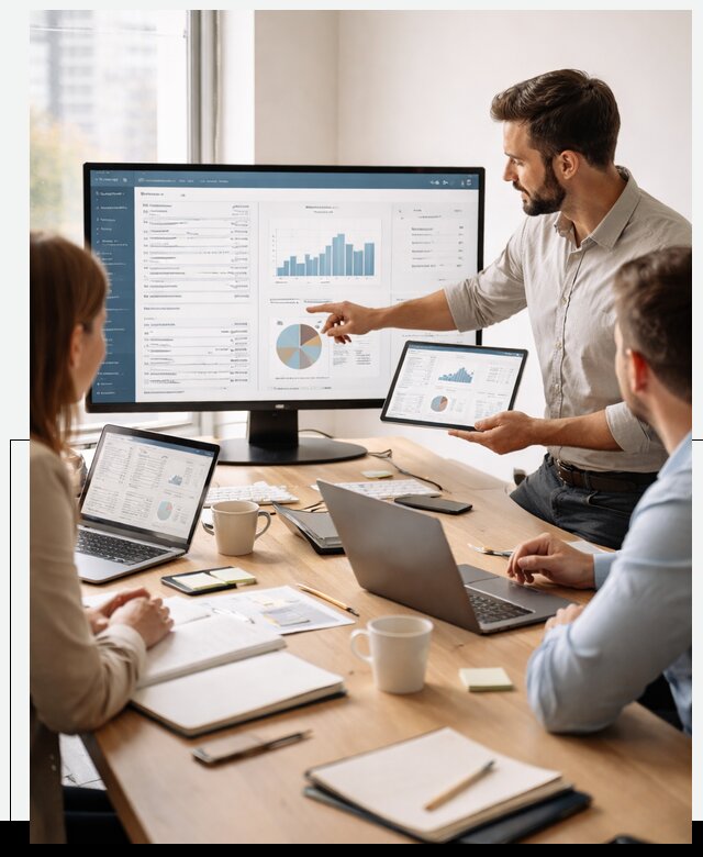 Разработка и внедрение ERP систем под бизнес в Лесозаводске