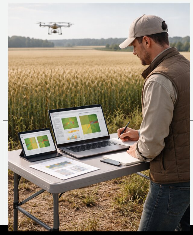 Система AI прогнозирования урожайности для точных агрономий в Лесозаводске
