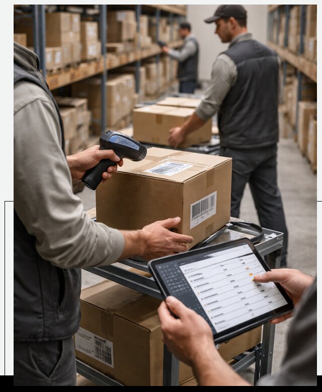 Внедрение и поддержка WMS систем для склада в Лесозаводске