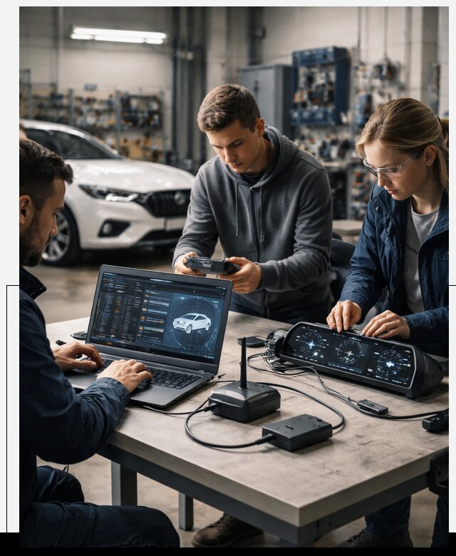 Разработка Connected Car и ПО для автопрома в Лесозаводске