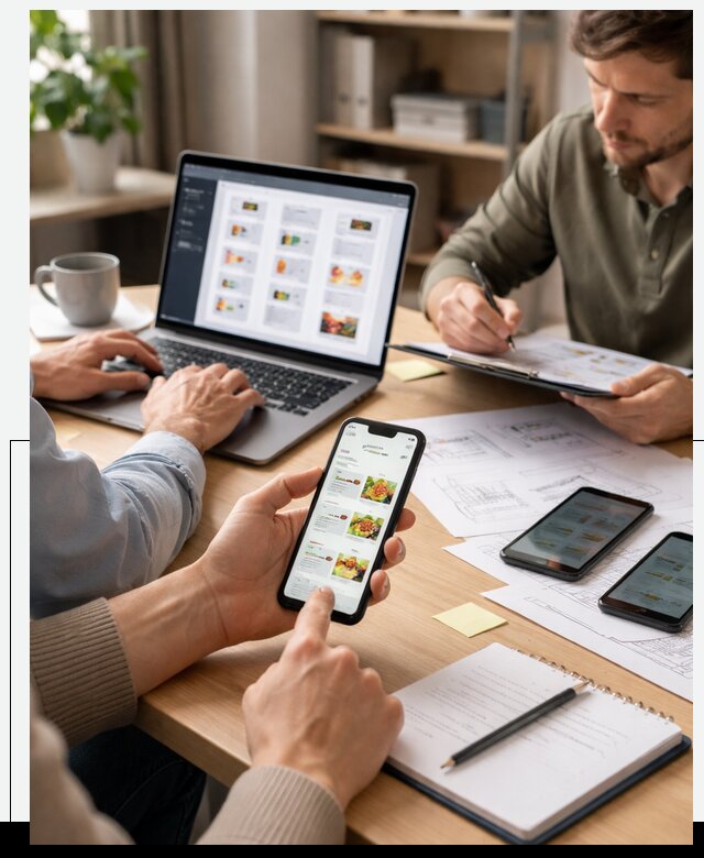 Разработка мобильного приложения торговой сети в Лесозаводске